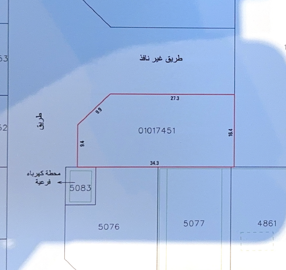 ارض في الحد للبــيع